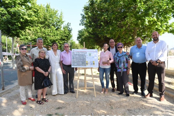 La puesta a punto de la Vía Verde de Barrio Peral avanza con el inicio de la segunda fase de las obras 