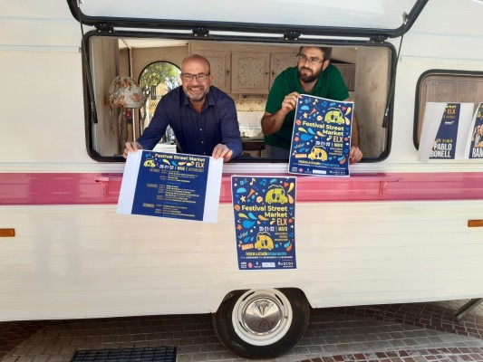 Regresa Elx Street Market con 14 foodtrucks gastronómicos, taller de tatuajes y conciertos como Pablo Carbonell