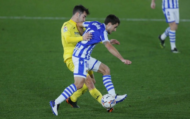 El Villarreal empató en la última visita de la Real y lleva tres sin ganar