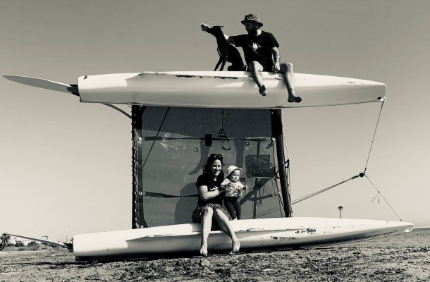 El Role: La aventura de Er Canino, de Barcelona a Cádiz navegando en Hobie Cat