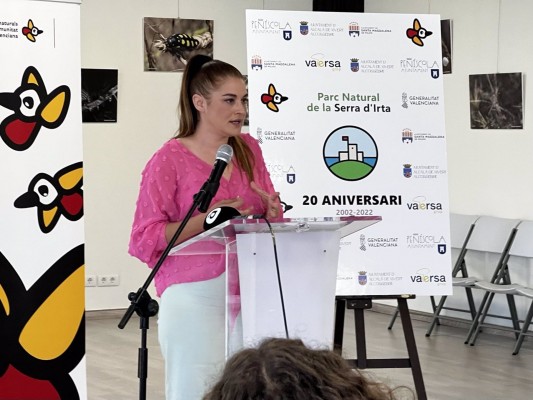 Mollà destaca el esfuerzo de la sociedad para mejorar la protección del parque natural de la Serra d'Irta 