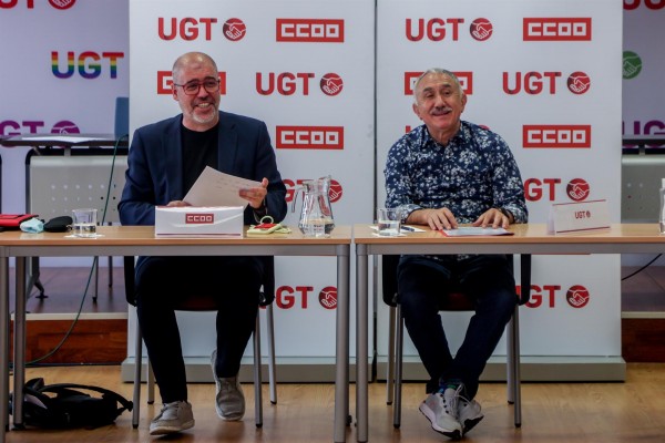  CCOO y UGT pedirán una subida salarial mínima del 3,5% y cláusulas de revisión ligadas al IPC
