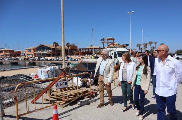 El puerto Villa de San Pedro aumenta su eficiencia energética y sostenibilidad gracias a una inversión de 1,3 millones 