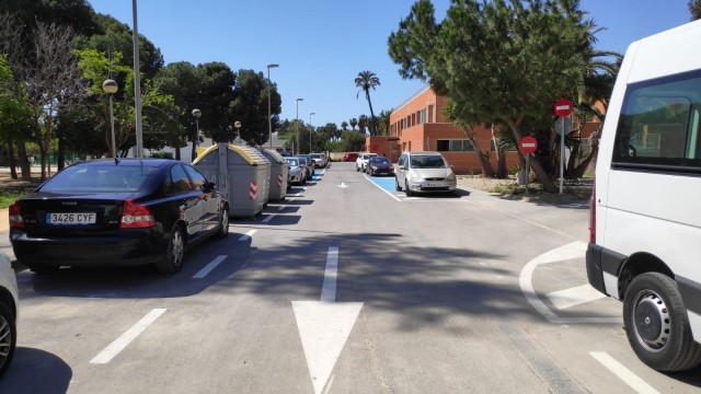 Más espacio para ambulancias y parking: mejoras del nuevo vial de acceso al centro de salud de Sant Joan