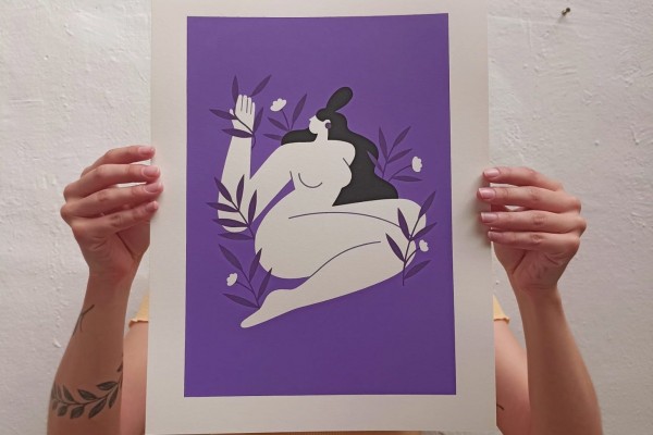 Fátima Bravo plasma la relación entre las mujeres y la naturaleza en Lanevera Gallery