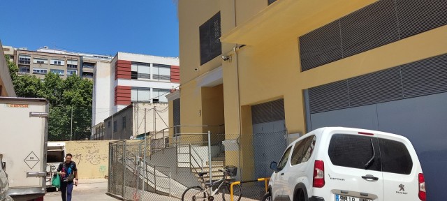 La parte trasera del Mercado Santa Florentina será acondicionada para instalar una terraza exterior