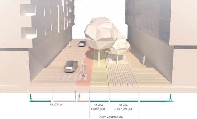 Movilidad plantea Capitán Antonio Mena en Elche como el próximo 'corredor verde' del PMUS
