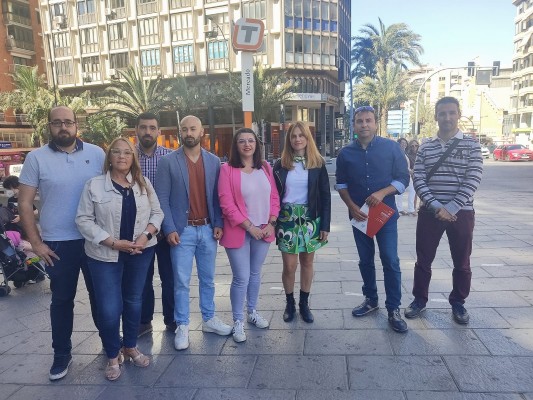 Un bus lanzadera, la alternativa (o complemento) al TRAM a Sant Joan que proponen UP y EU L'Alacantí
