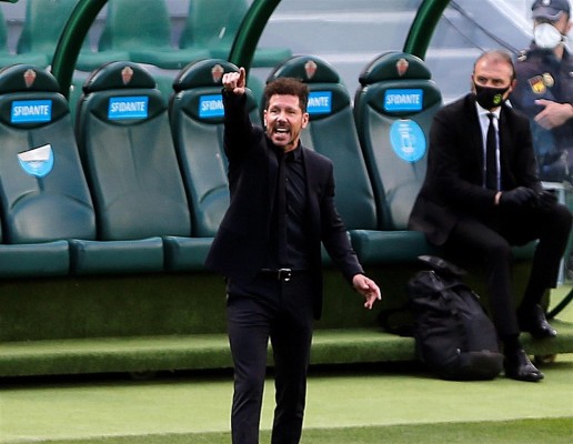 Simeone pronostica un partido 