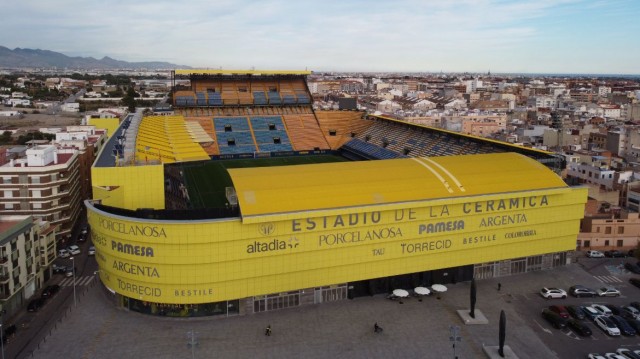 El Villarreal arranca la remodelación de La Cerámica tras el partido del domingo
