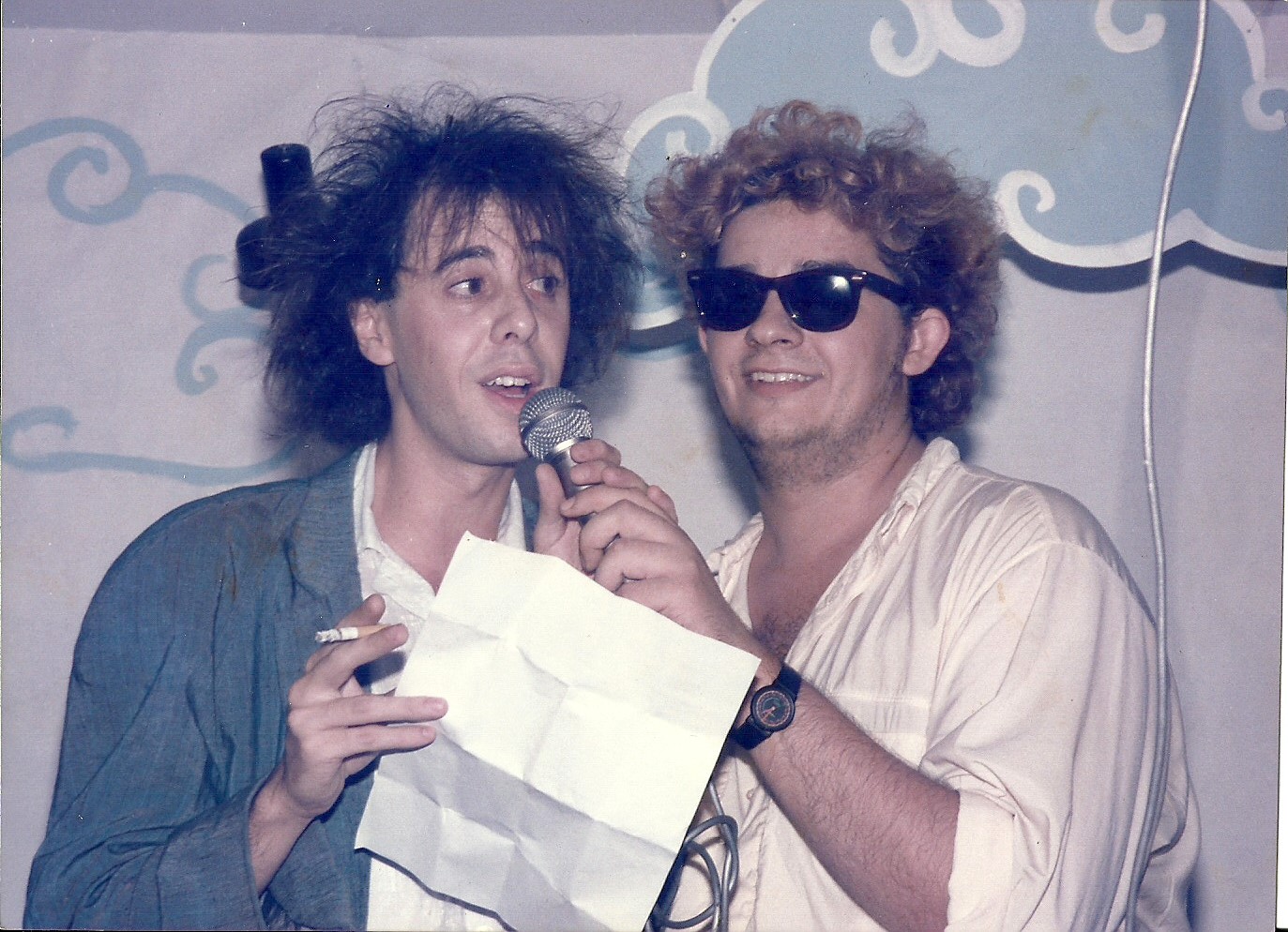 Rafa Cervera y Jorge Albi, en Brillante (1985) - 