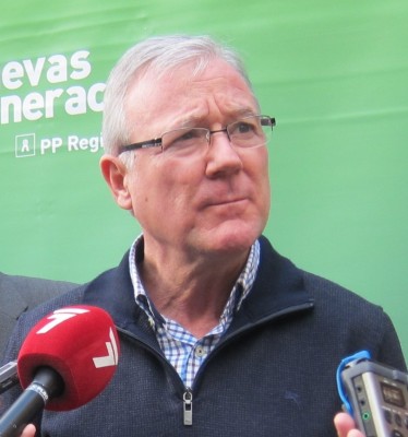 Valcárcel entona el 'mea culpa' con el Mar Menor, junto con 