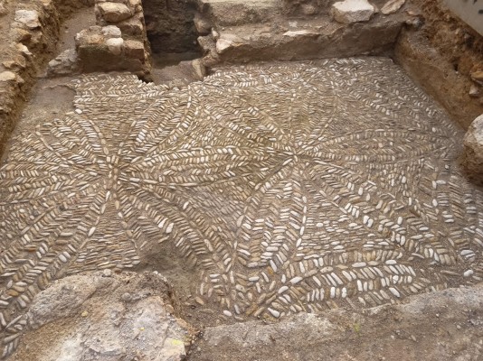 Patrimonio bajo tierra en Elche: descubierto un valioso pavimento que se extraerá para estudiar y valorizar