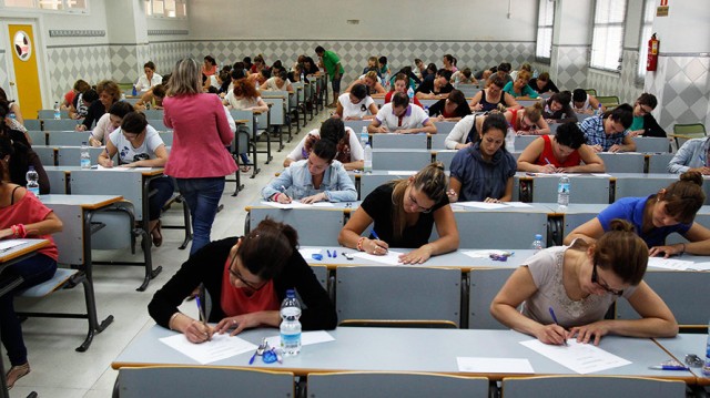 Educación propone la convocatoria de 4.946 plazas de oposiciones docentes para 2018 y para 2019 