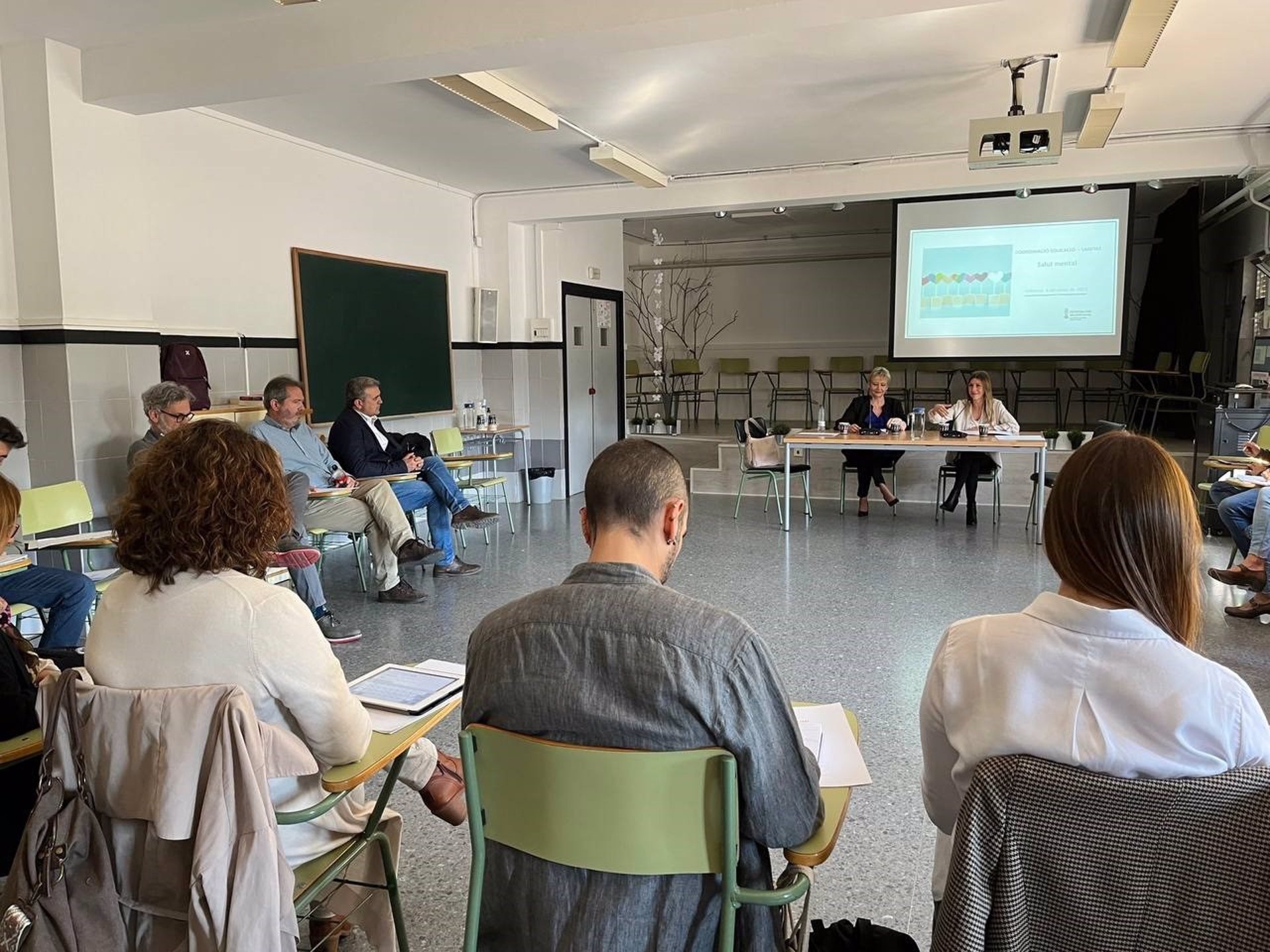 Reunión de la Comisión Sanidad-Educación. Foto: GVA - 