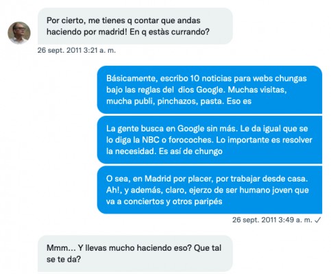 Sí, había un internet que nos hacía mejores