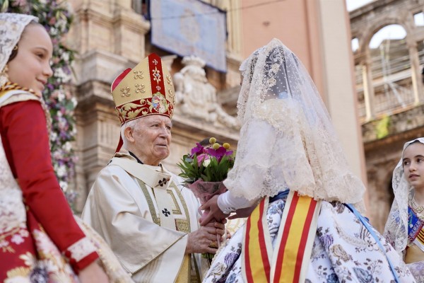 Cañizares en la Misa d'Infants: 