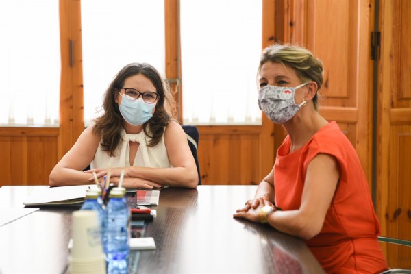 Oltra no cree que el 'Acuerdo del Turia' excluya la plataforma de Yolanda Díaz: 