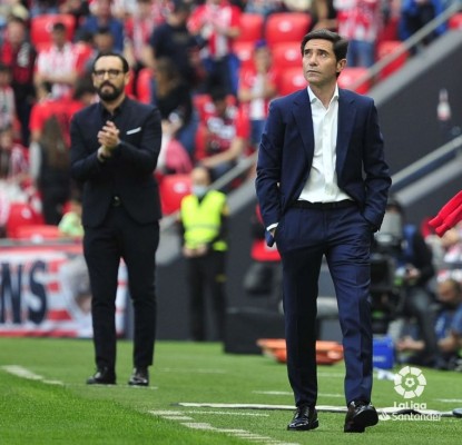 Marcelino cree que el Athletic mereció la victoria 