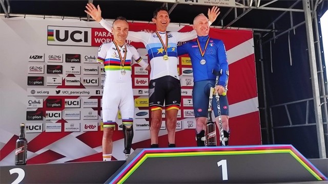 Ricardo Ten logra la plata en contrarreloj en la Copa del Mundo de ciclismo adaptado