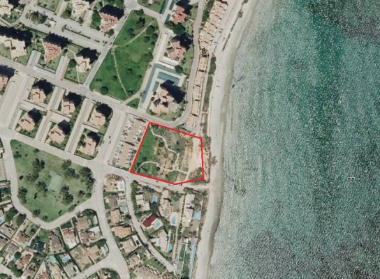 Obras Públicas quiere construir un mirador en la playa Barranco Rubio en Orihuela Costa