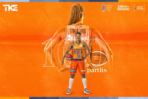 Celeste Trahan-Davis llega a los 100 partidos con Valencia Basket
