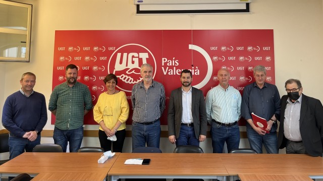 Falomir se reúne con UGT para tratar 