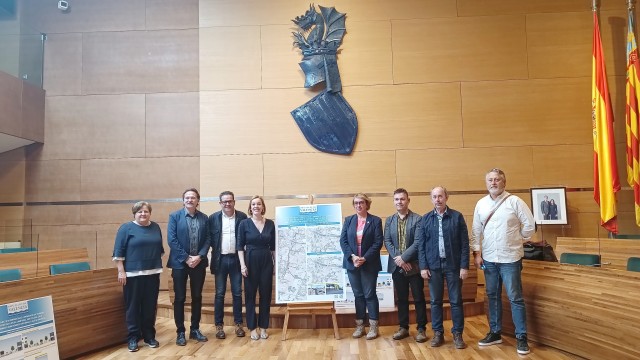 Diputació y Ayuntamiento de València se unen para pedir el soterramiento de las vías en l'Horta Sud