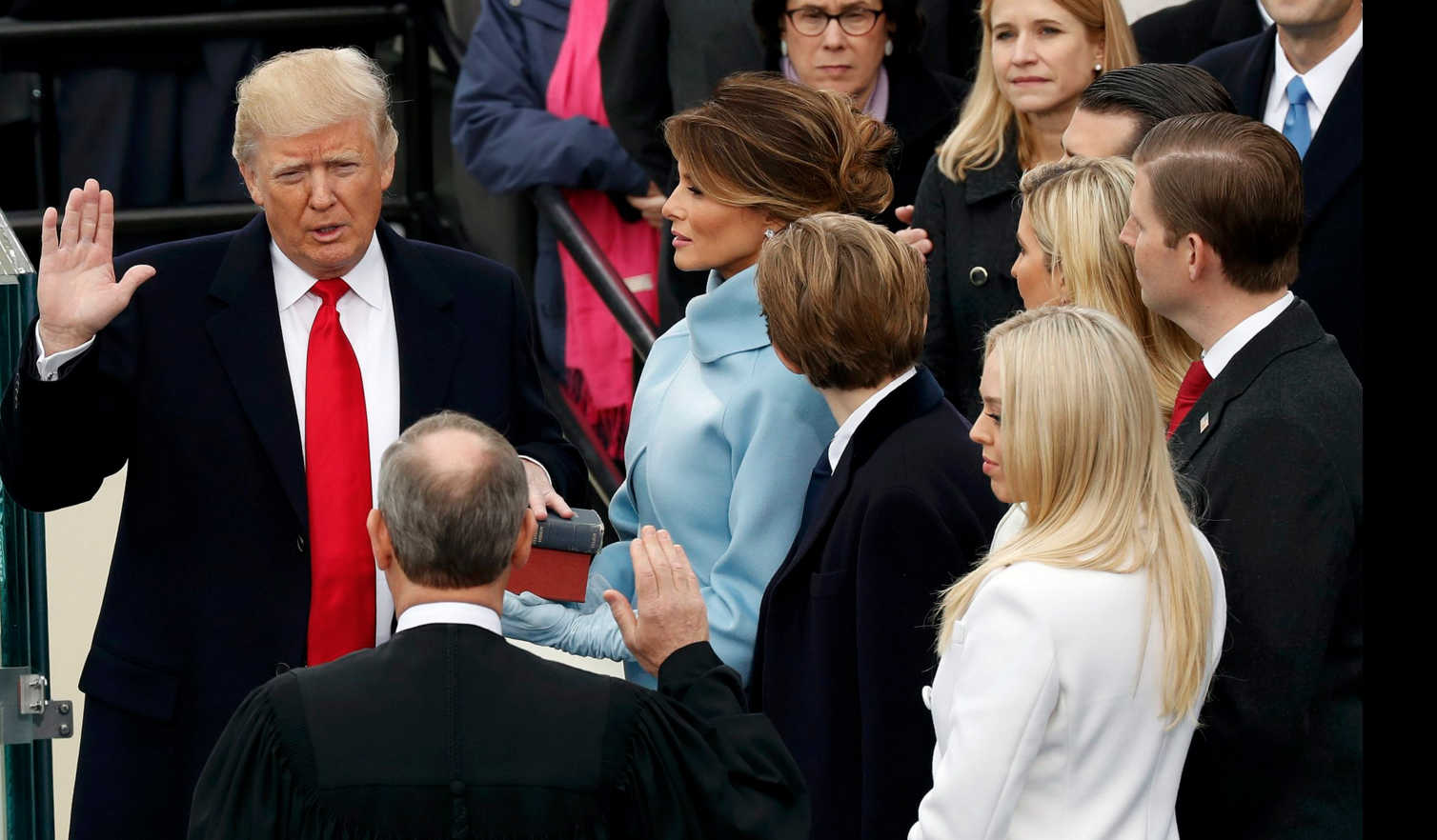 Donald Trump se convierte en el 45º presidente de Estados Unidos