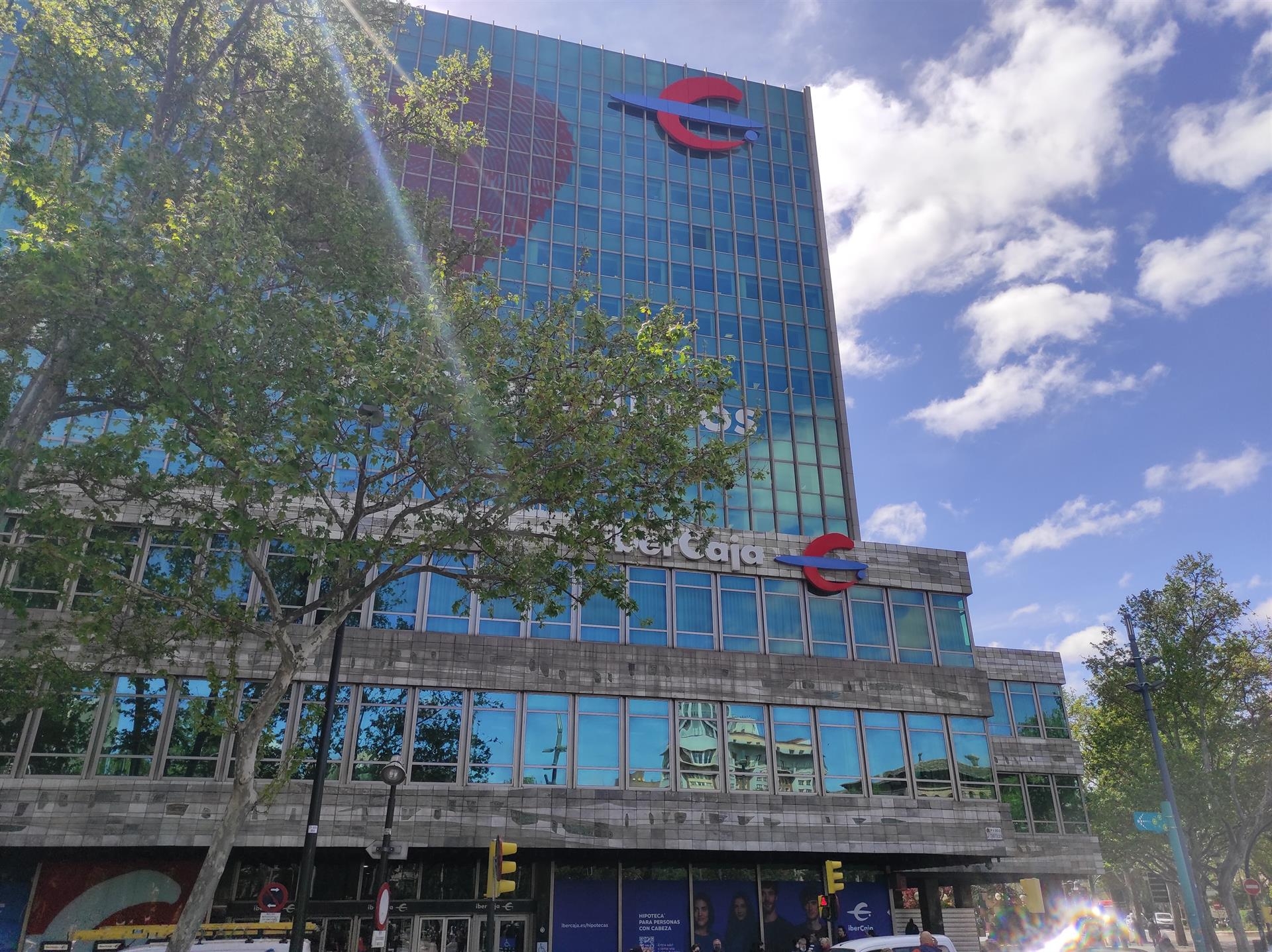 Ibercaja gana 63 millones de euros hasta marzo, un 15,2% más
