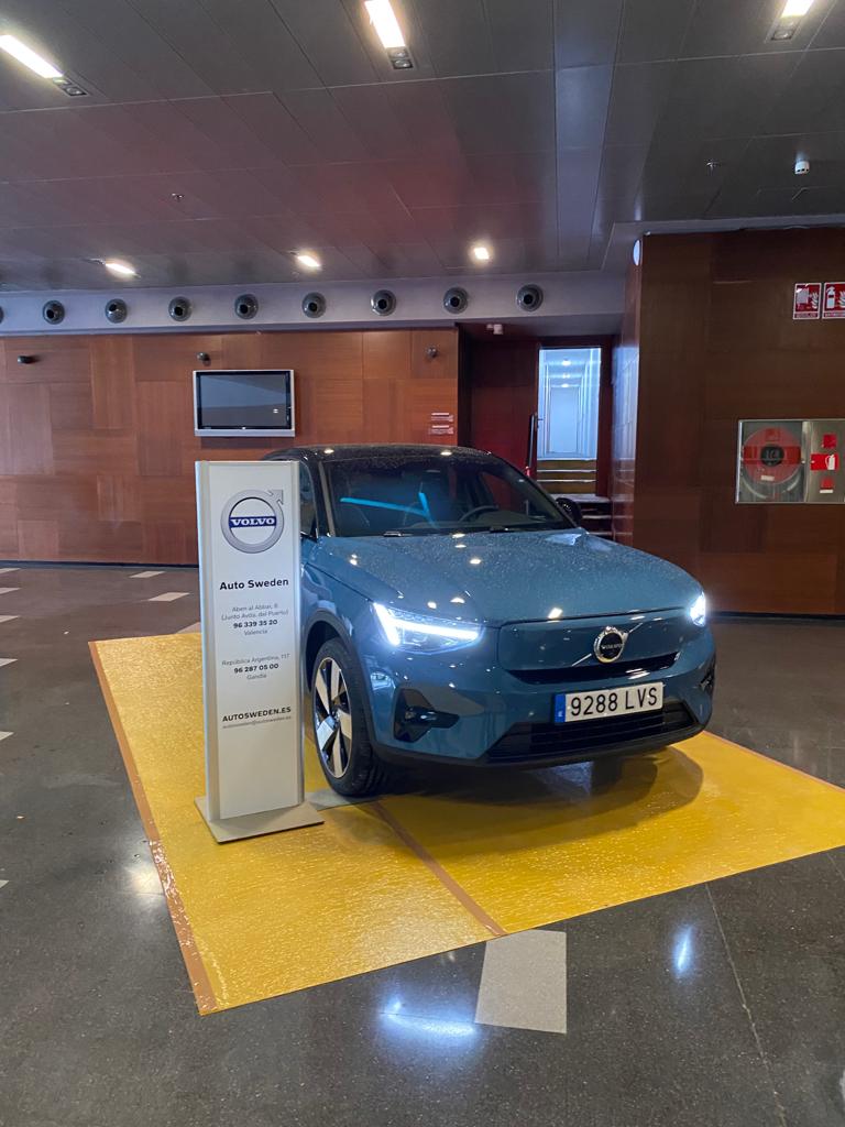 El Volvo C40, coche oficial de Forinvest de la mano de Auto Sweden