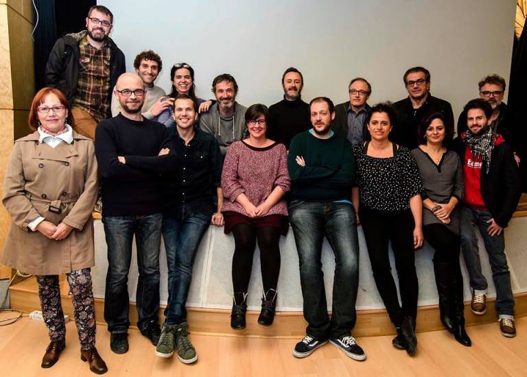 Una parte de los asociados de AVEET. - 