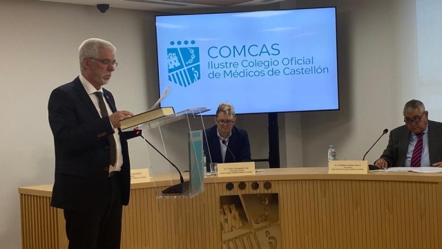 La directiva del Colegio de Médicos de Castellón toma posesión con el Dr. Breva como presidente