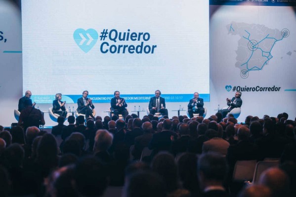 AVE dice adiós a sus grandes actos empresariales por el Corredor Mediterráneo ante el avance de las obras