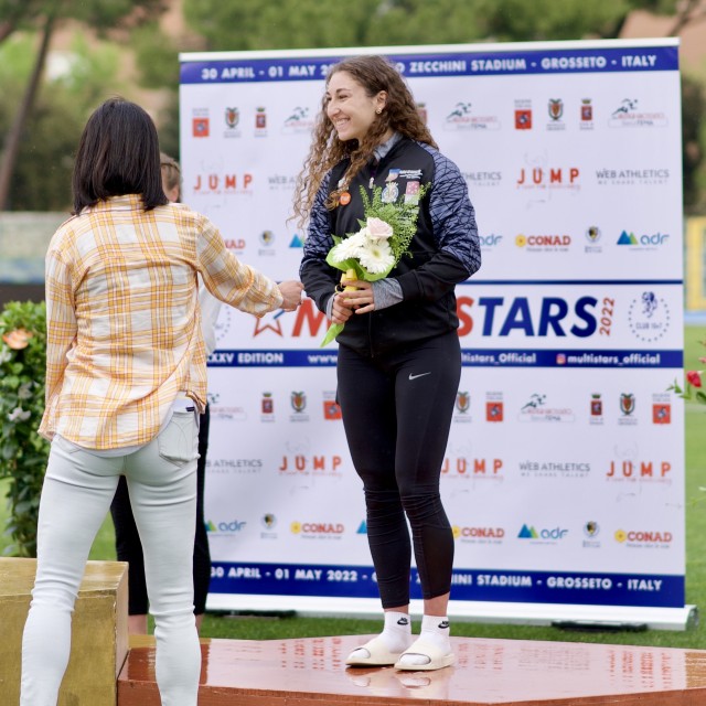 Claudia Conte, tercera en el Multistars de Grosseto

