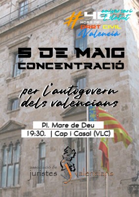 Juristes Valencians convoca una concentración el jueves en defensa del Derecho Civil Valenciano