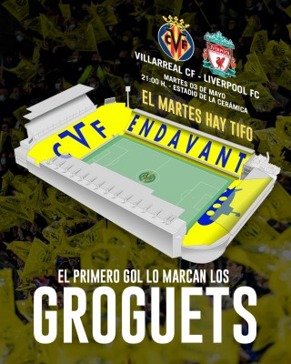 El Villarreal a por su primer 3-0 ante un equipo inglés en La Cerámica
