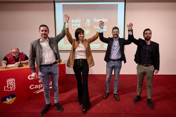  José Manuel Prieto, nuevo líder del PSPV-PSOE de Gandia, que toma el relevo a la ministra Morant