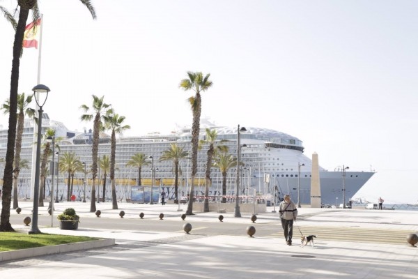 Mayo, 'mes del crucero' en Cartagena: recibirá de media a 1.000 cruceristas al día 