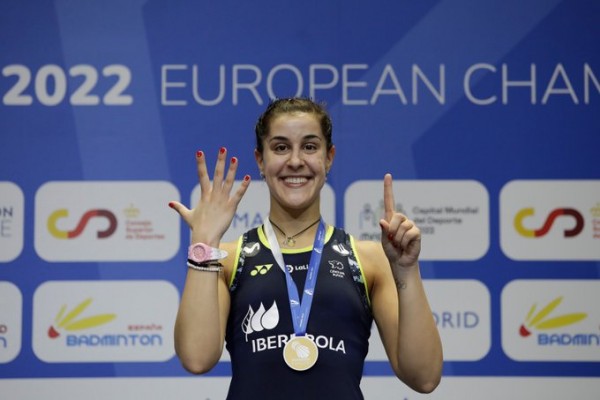 Carolina Marín conquista su sexto Europeo consecutivo