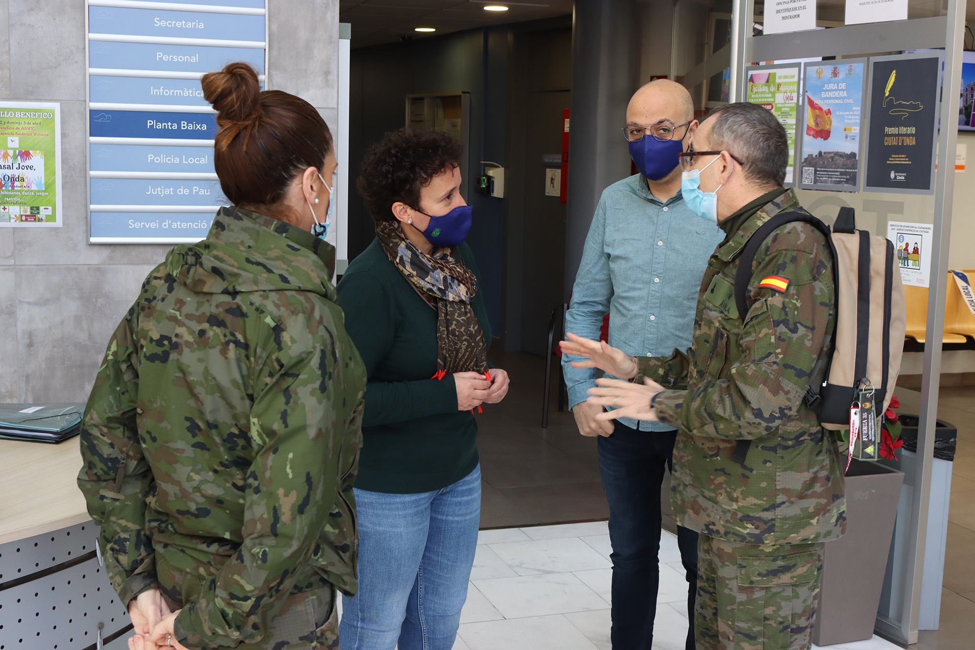 Onda acogerá un concierto y una exposición sobre la mili con motivo de la jura de bandera