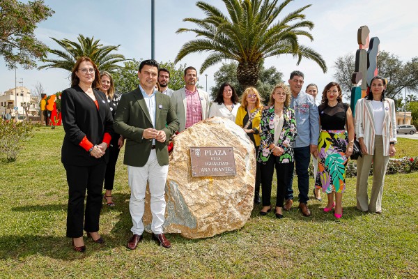 San javier dedica su una plaza a la igualdad y las víctimas de la violencia machista 