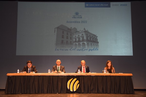 Caixa Rural Vila-real incrementa su balance anual un 14,2% y alcanza los 469,91 millones de euros