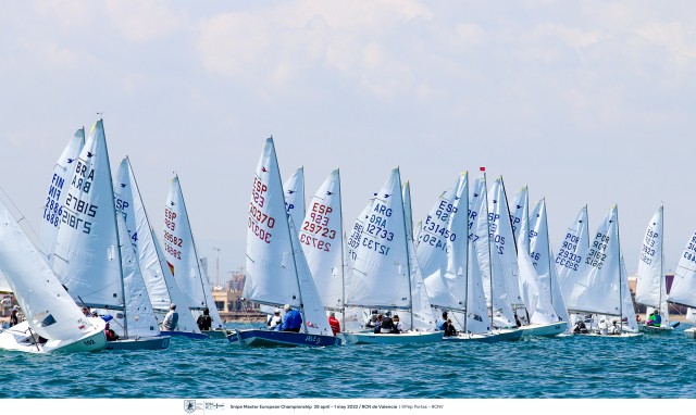 Jornada en blanco en el estreno del Europeo Snipe Master de Valencia