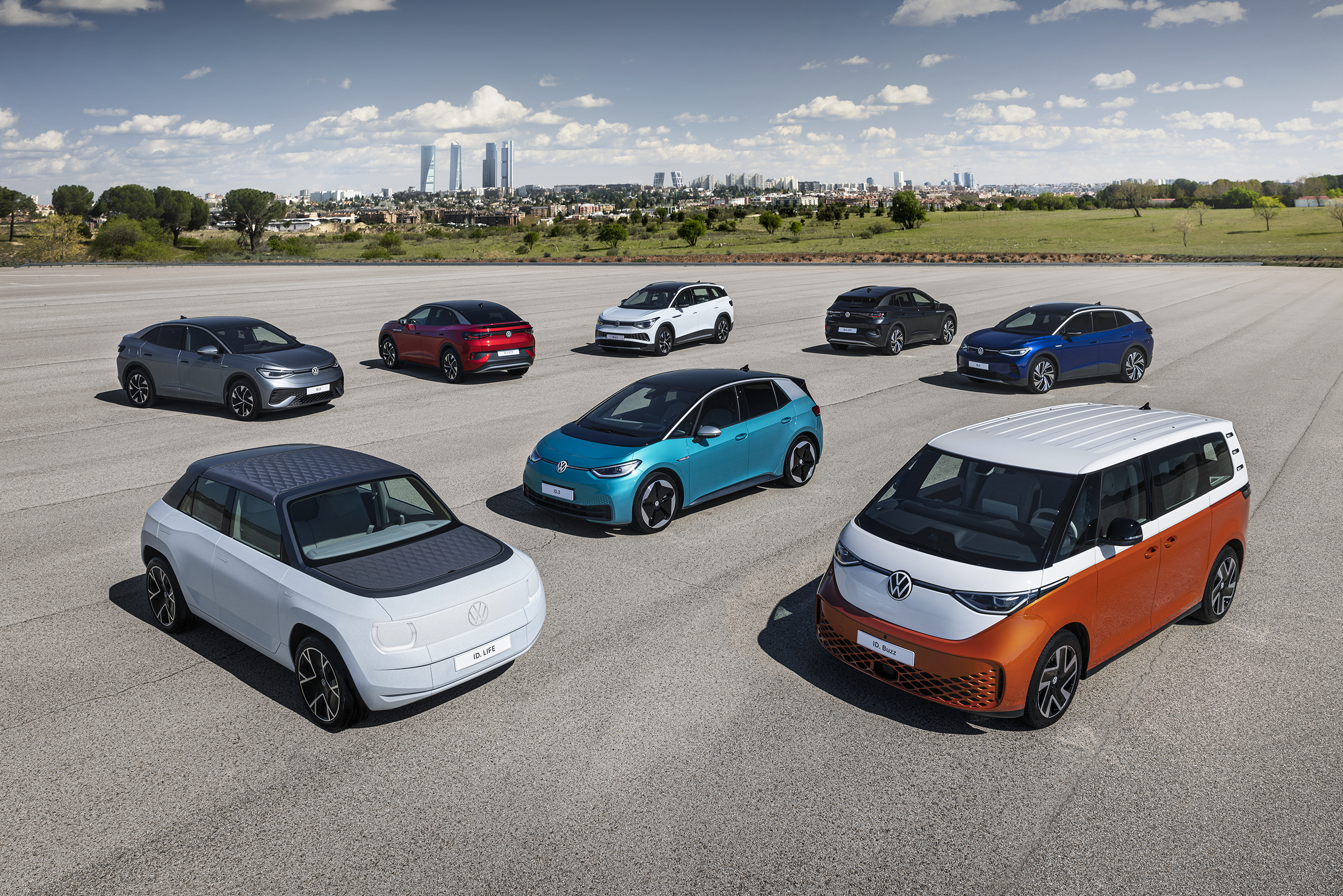 Volkswagen presenta, por primera vez en España, el presente y futuro de la familia ID.