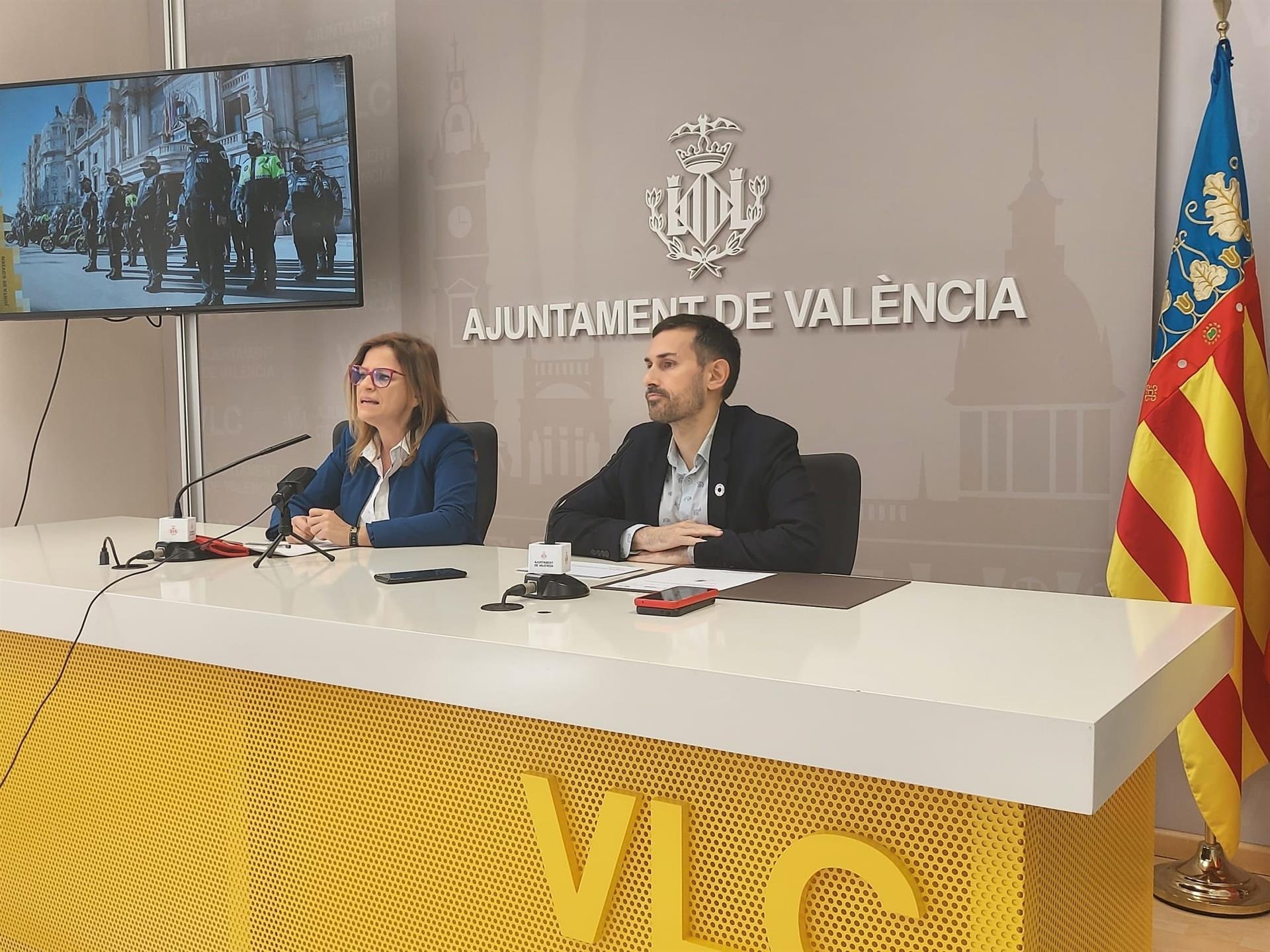València aprueba la incorporación de 181 nuevos agentes a la plantilla de Policía Local