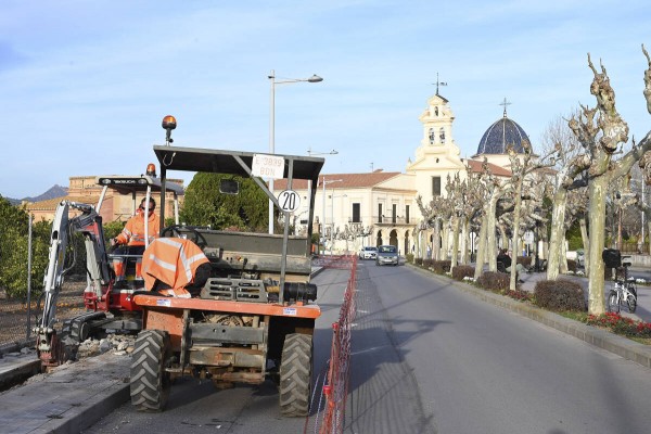 Castelló habilita itinerarios alternativos ante el inicio de la segunda fase de la reforma de Lidón


