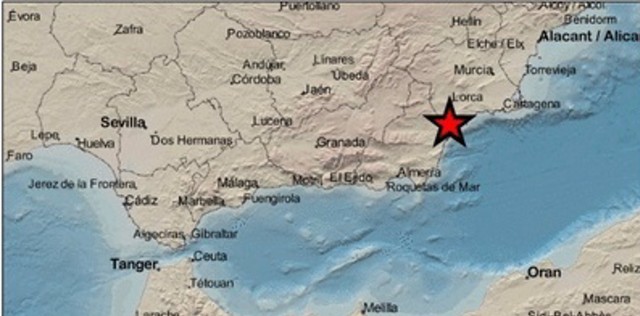 Un terremoto de 3,5 grados de magnitud se siente 