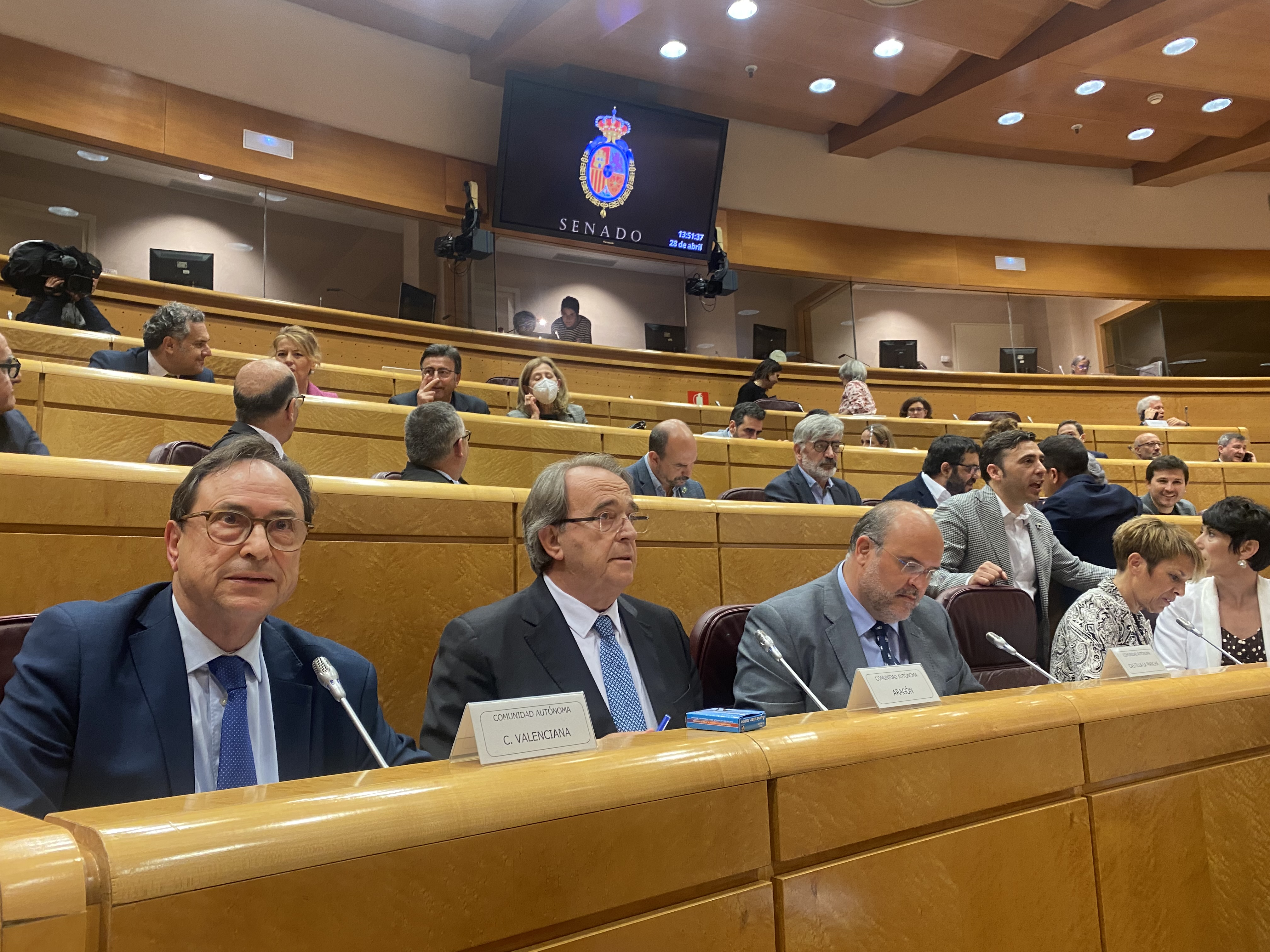 Soler pide en el Senado una reunión de la Comisión de las CCAA para abordar el modelo de financiación