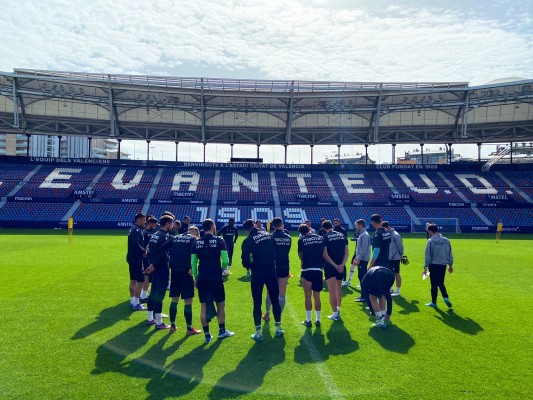 Así está el dibujo de plantilla de Alessio para visitar al Valencia